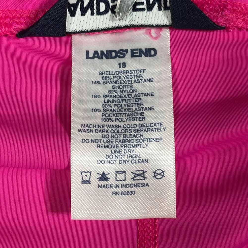 Lands End Resort Golf Active Skort Womens 18 Tennis Athletic Skirt with Pockets - Picture 9 of 10